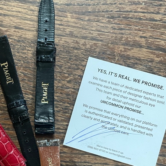 Authentic Luxury Watchbands โข Bulgari, Piaget, Van Cleef & Arpels, Techno Marine - Picture 5 of 5